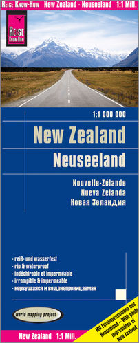 Landkarte Neuseeland (1:1.000.000)