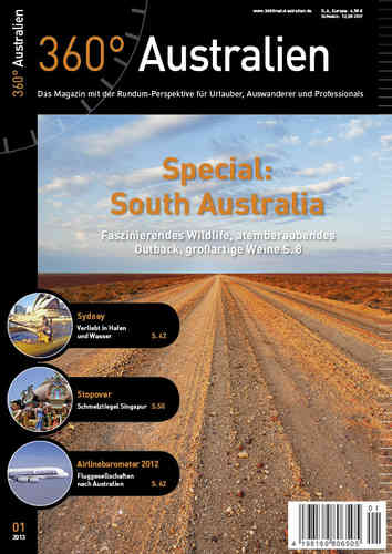 360° Australien - Ausgabe 1/2013 (Heft-PDF als Download)