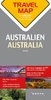 Australien Reisekarte - 1:4 Mio. Travel Map