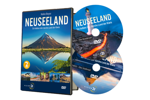 Neuseeland Doppel-DVD: Ein halbes Jahr durchs Land der Kiwis