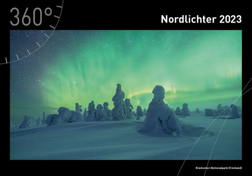 360° Nordlichter Premiumkalender 2023