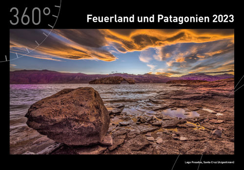 360° Patagonien und Feuerland Premiumkalender 2023