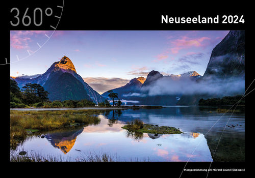 360° Neuseeland Premiumkalender 2024