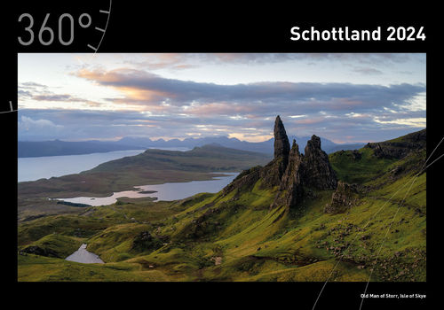 360° Schottland Premiumkalender 2024