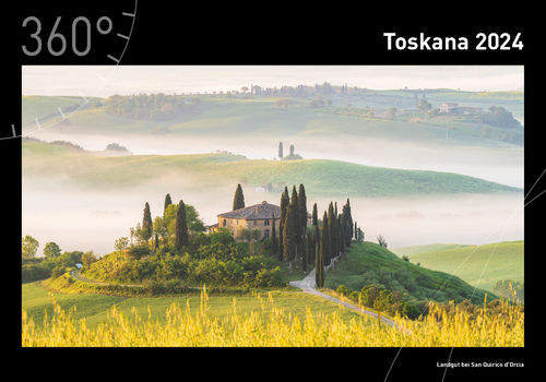 360° Toskana Premiumkalender 2024